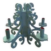 Lustre en bois style Gustavien