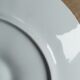 Ensemble de 6 assiettes Pillivuyt porcelaine blanche