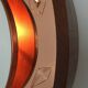 Illuminated Wall Mirror with wooden frame, Italy