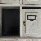 Row of old mailboxes