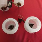 Lot of two 1950s sconces