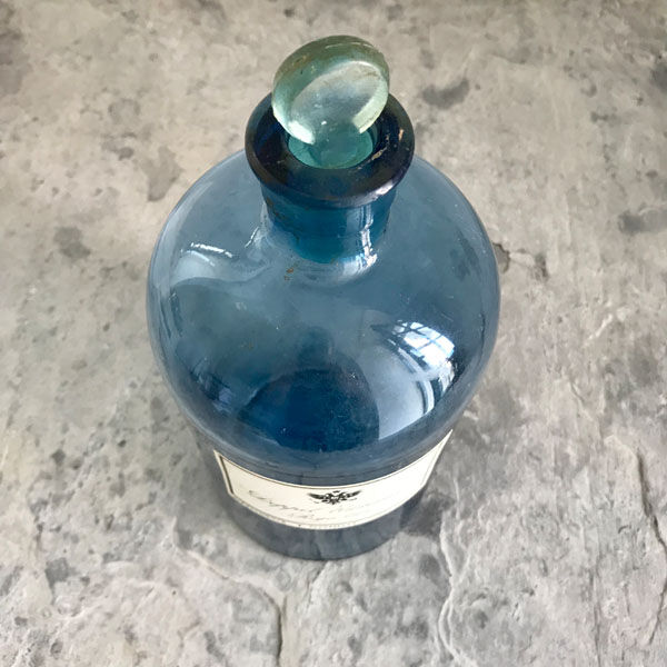 Old apothecary bottle
