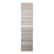 Brown Beige Striped Vintage Kilim Runner Rug, 78x330Cm