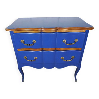 Commode 2 tiroirs style Louis XV