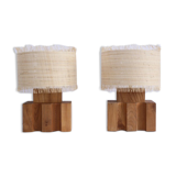 Pair of lamps editions Maison Regain, 1970