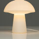 Glashütte Limburg model 6276 large mushroom lamp 1970'S