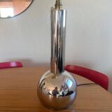 Chrome Space Age table lamp, Italian design from the 1970s, "Arredalux"