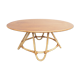 Oval table rattan