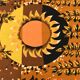 Aubusson tapestry "fleur solaire"