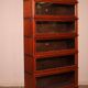 Globe Wernicke Library in mahogany with 6 elements and drawer.