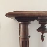Old pedestal wooden