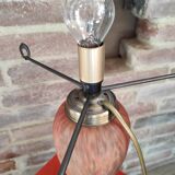 Mushroom lamp glass paste