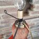 Mushroom lamp glass paste