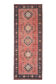 Vintage Turkish Overdyed Oushak Runner Rug 1970s 139x361cm