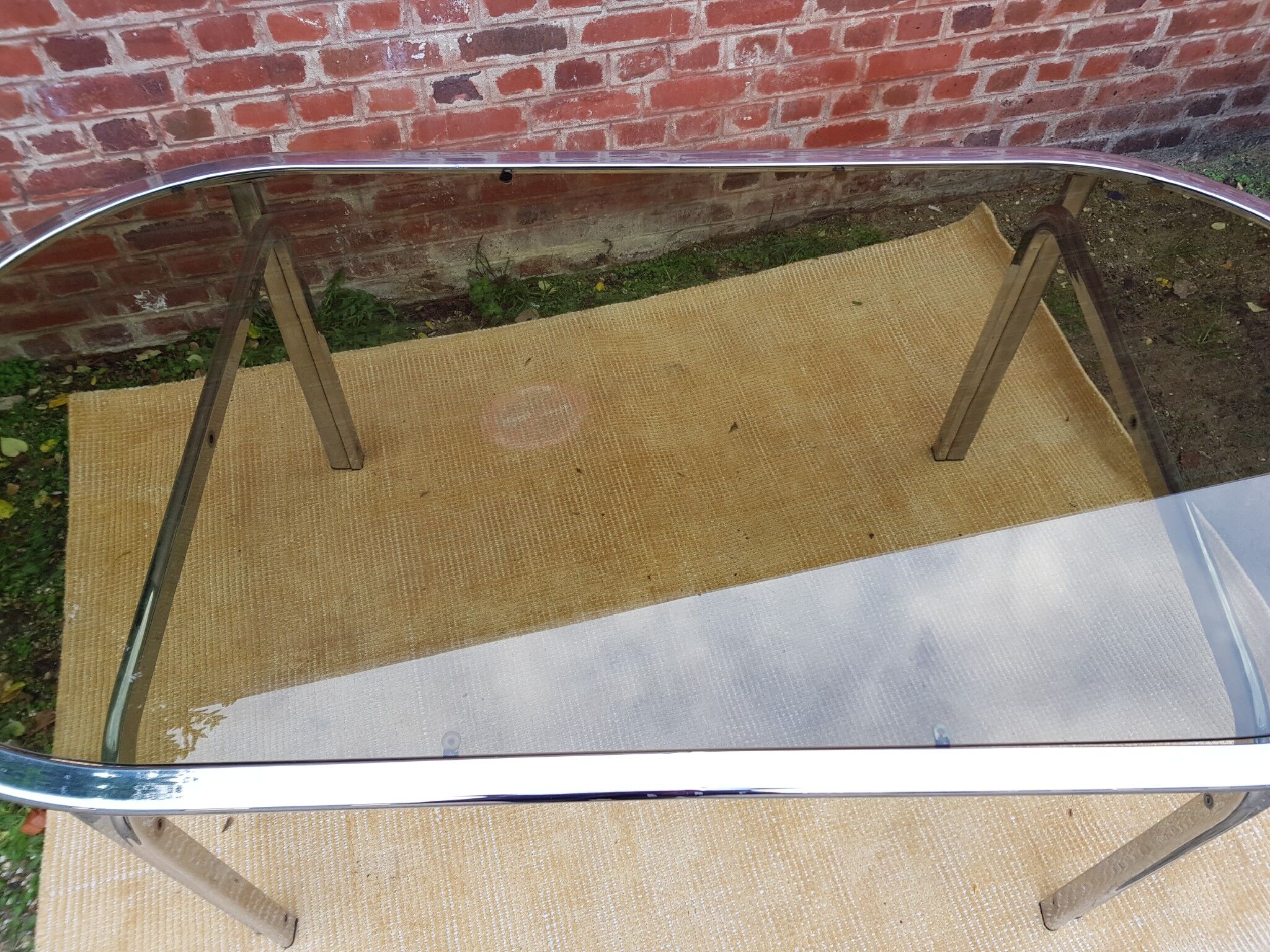 Glass table 1970