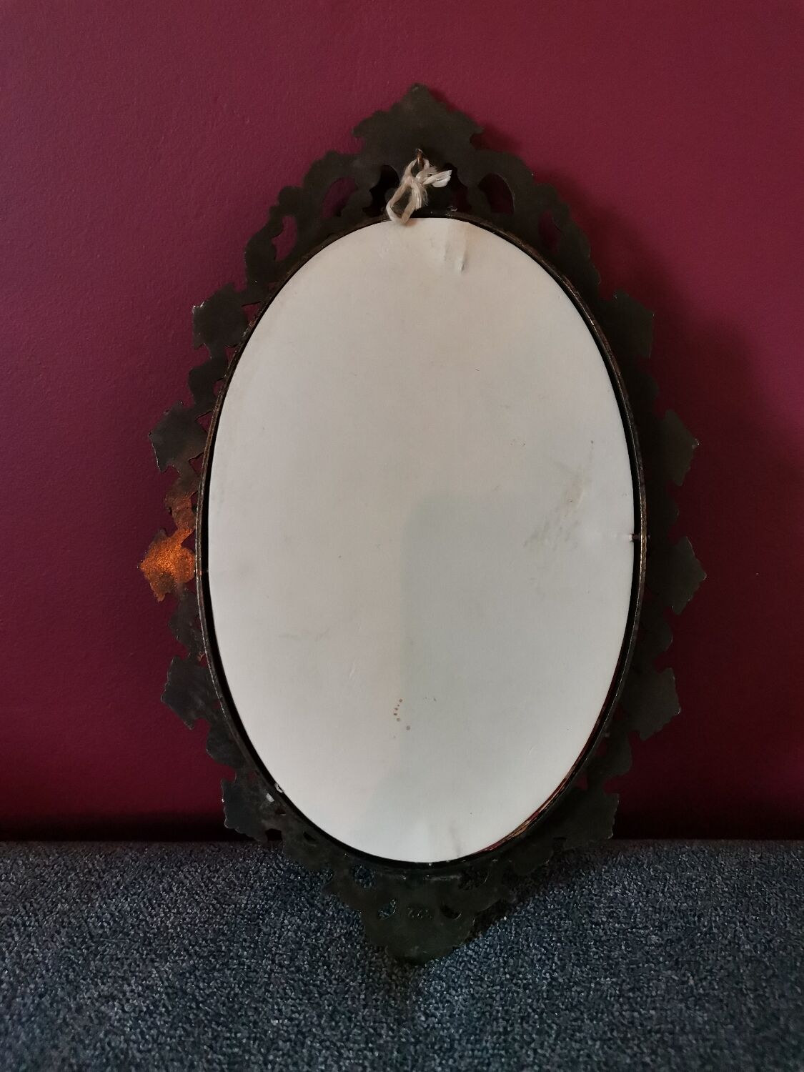 Brass frame The Baison Francesco Hayez