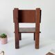Antique children's chair, folk art, early 20th century