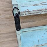 Teak wall shelf