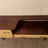 Enfilade meuble tv vintage en teck