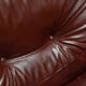 Ensemble de deux fauteuils lounge en cuir Sapporo par Mobil Girgi