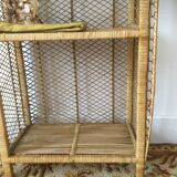 Wicker shelf