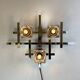 Cubic, Wall Lamp by Gaetano Sciolari, 1970s