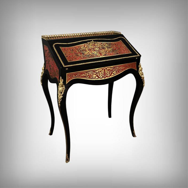 Lady's desk in Boulle marquetry, Napoleon III – Mid-19th century