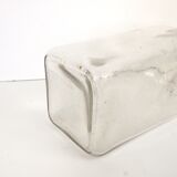 Glass vase, old pharmacy jar