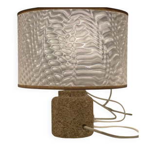 Lampe en pierre du Gard