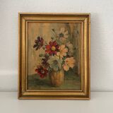 Reproduction? Georges Danset Painting Oil On Canvas Still Life