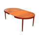 Scandinavian table in teak, design by Harry Ostergaard.