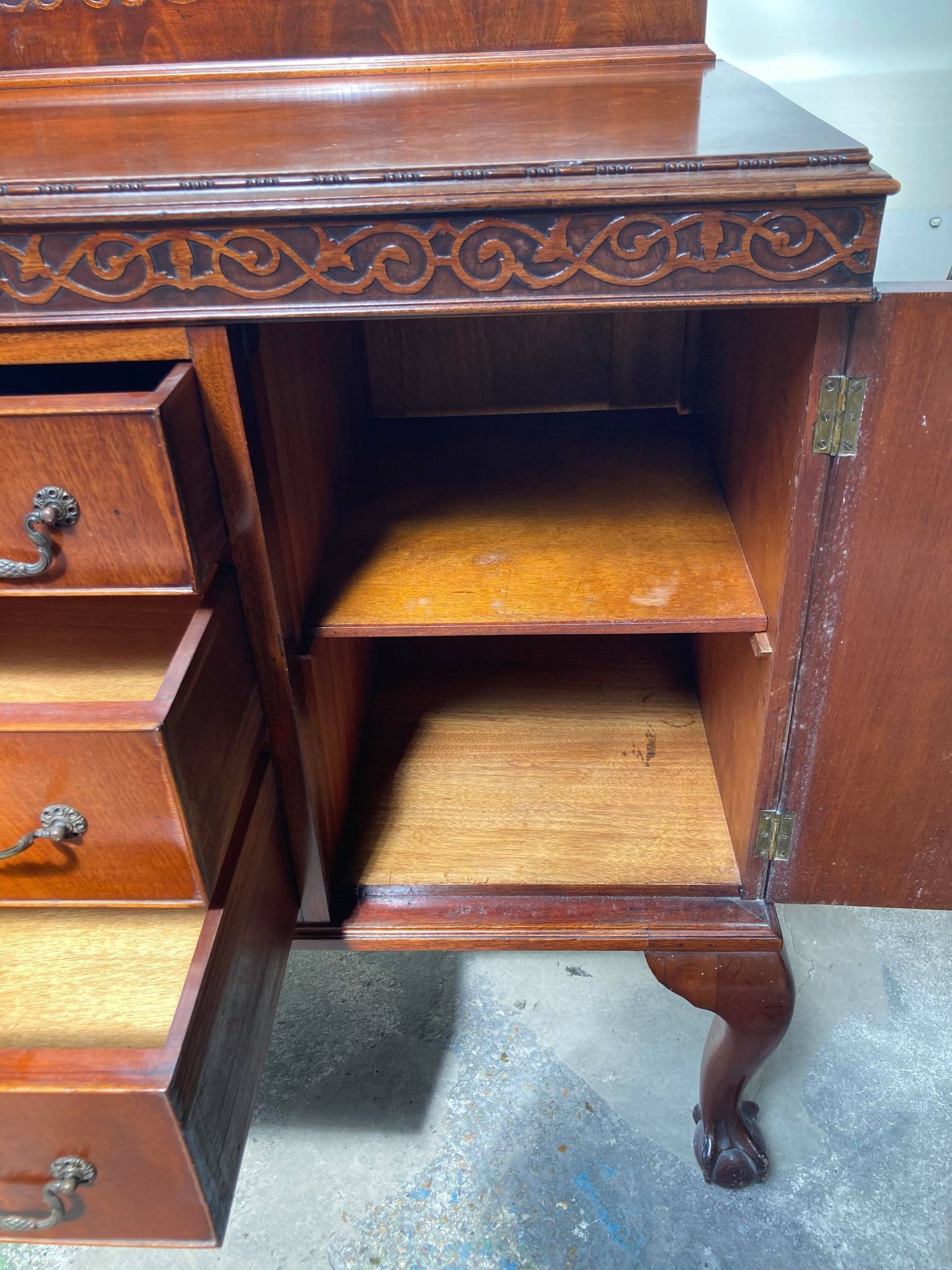 Buffet Chippendale début XXème siècle