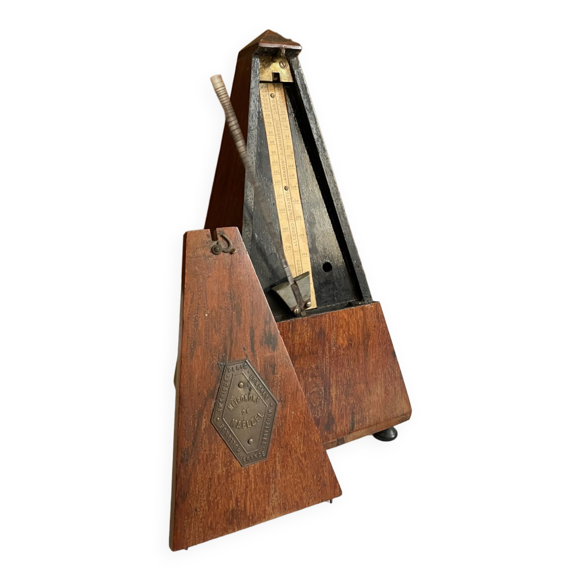 Wooden metronome