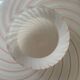 Murano Pink Swirl Glass Ceiling Light by Venini