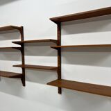 Système d'étagères modulaires par Poul Cadovius pour Cado
