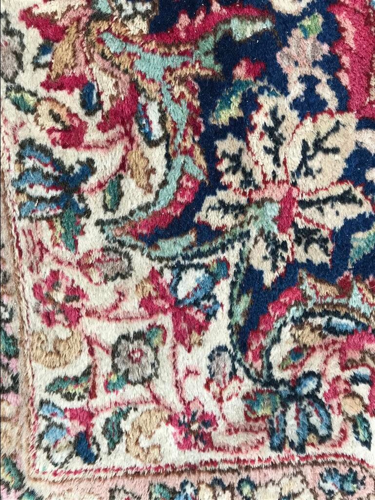 Persian Kerman rug handmade 273 x 353 cm