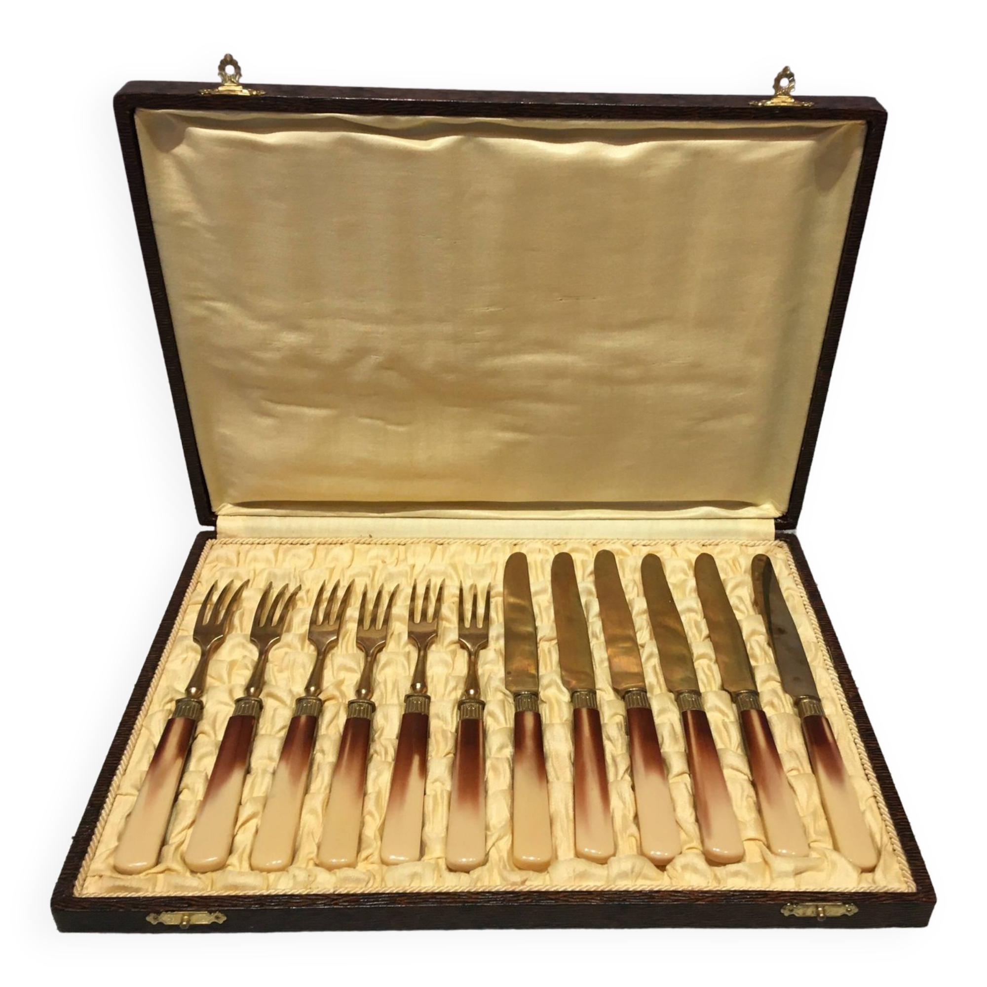 Art Deco fruit cutlery