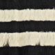 4x7 Cream & Black Angora Kilim Rug, 135x206Cm