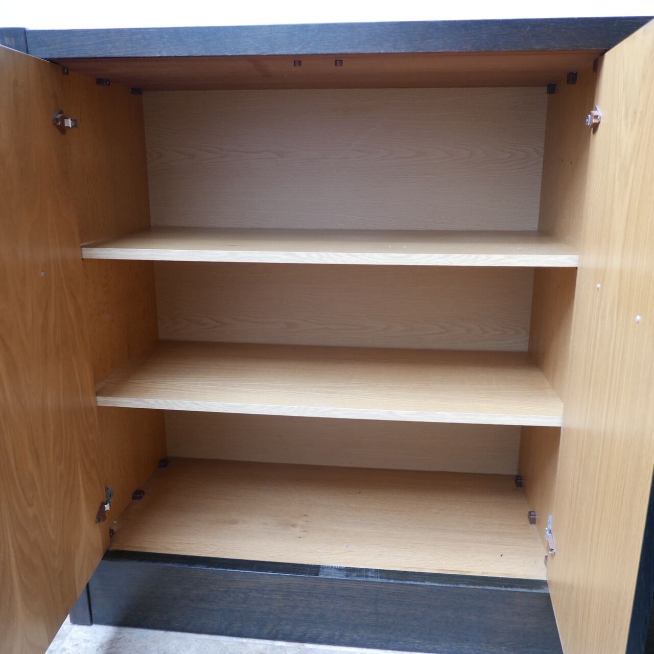 Brutalist mid-century belgium credenza