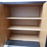 Brutalist mid-century belgium credenza