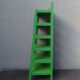 Old wooden shelf store display