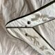 Beveled Venetian mirror - butterfly decor - Height: 61 cm