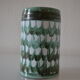 Vintage ceramic beer mug hallstatt austria
