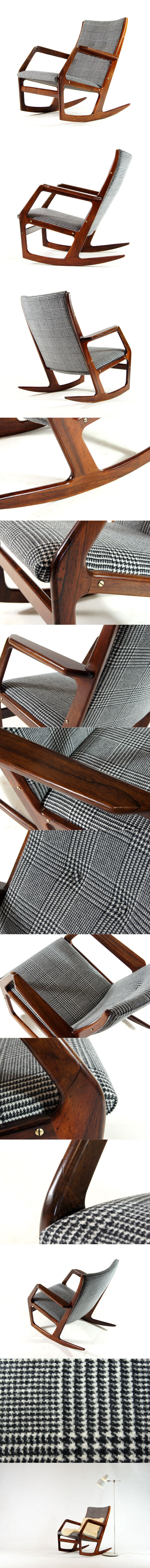 Rocking chair by Georg Jensen for Kubus Møbler, Denmark