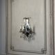 Paire d’appliques en forme de lyre