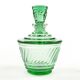Carafe, Art Deco, crystal, Moser, Czechoslovakia, 1930s