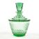 Carafe, Art Deco, crystal, Moser, Czechoslovakia, 1930s