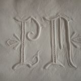 Old drap embroidered monogram pm in métis 280 x 185