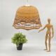 Pendant lamp / rattan / wicker / cane / vintage natural fibers