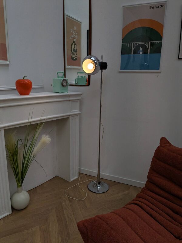Lampadaire vintage italien par Goffredo Reggiani